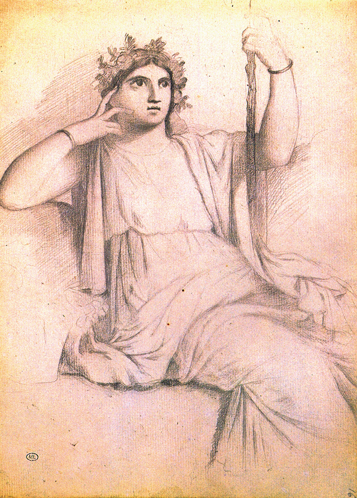  drawing from a roman painting